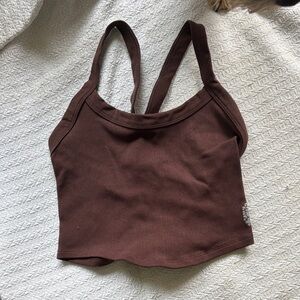 FP Movement by Free People Mauve Ribbed Tank